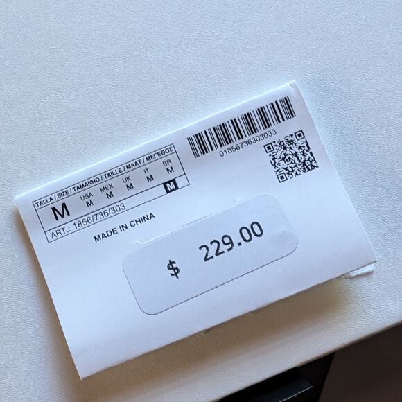 $229 New In Box Elie Top x Zara Limited Edition Bee Necklace - Picture 2 of 8